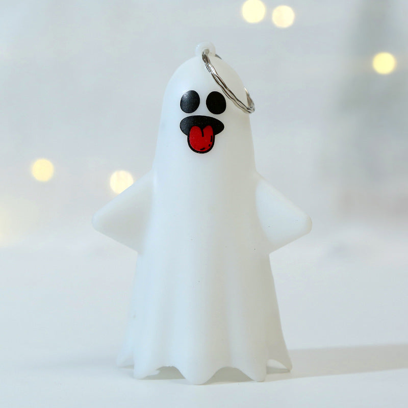 Wholesale Halloween LED Ghost Decoration Plastic Ornaments